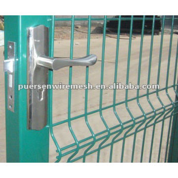 Alta qualidade galvanizado pvc revestimento euro fence